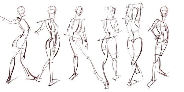 Gestures drawing body How to